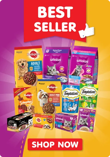 Pedigree and Whiskas | Best Selling