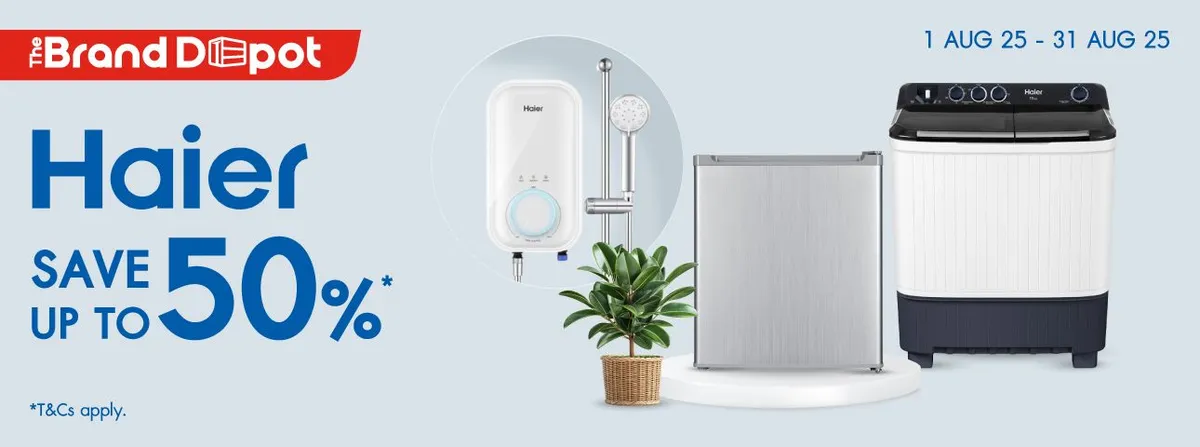 Brand Depot (1-31 Aug 25) - Haier