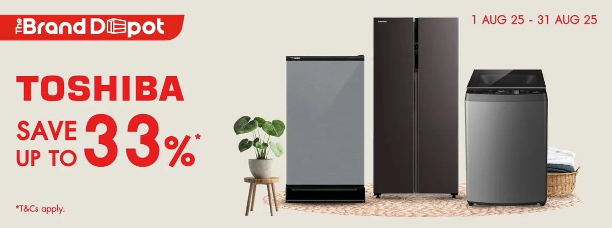 Brand Depot (1-31 Aug 25) - Toshiba