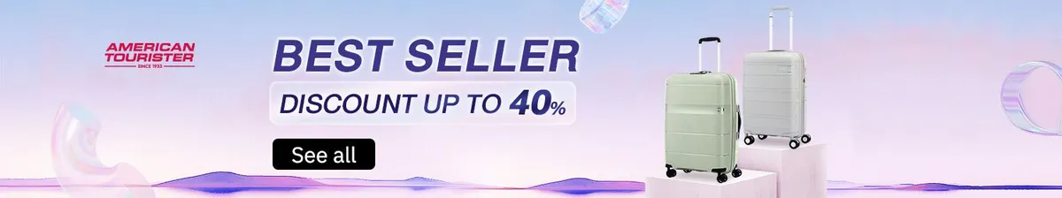 American Tourister | Best Seller Discount Up to 40 Percent