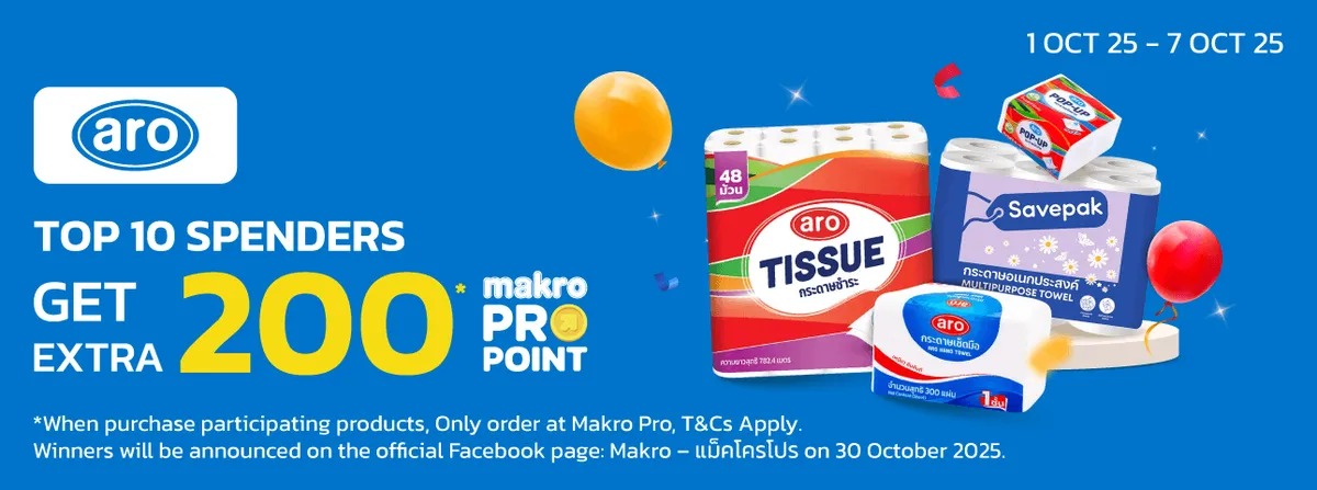 Aro - Top Spender (8 Oct - 14 Oct 25)