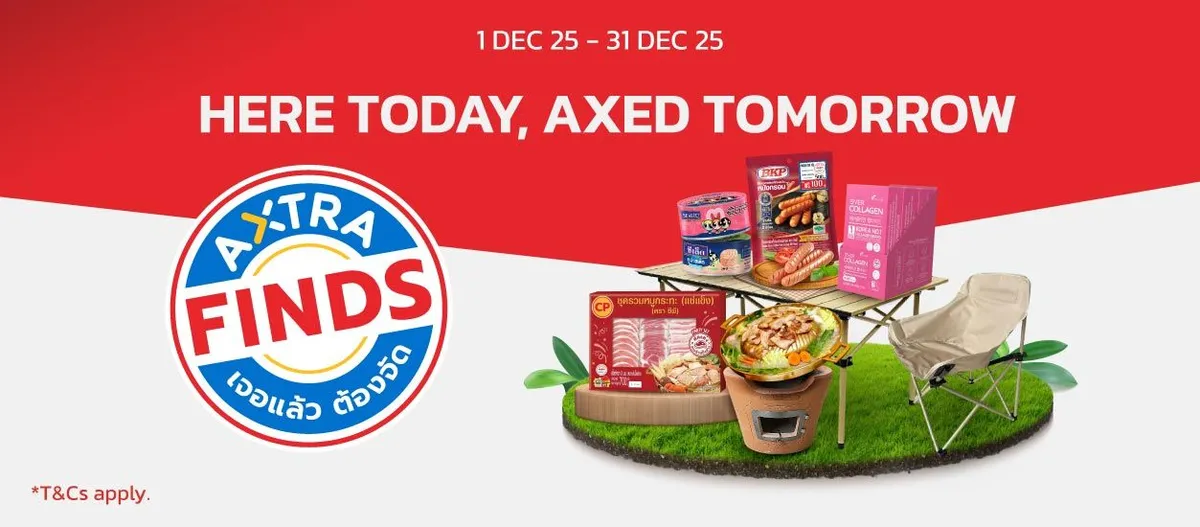 Axtra Finds - Branding Banner