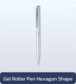 Pentel : Gel Roller Pen Hexagon Shape