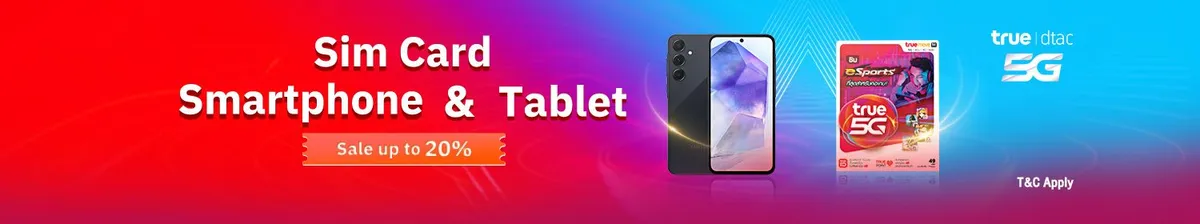 Sim Card, Smartphone & Tablet Discount Up to 20 Percent