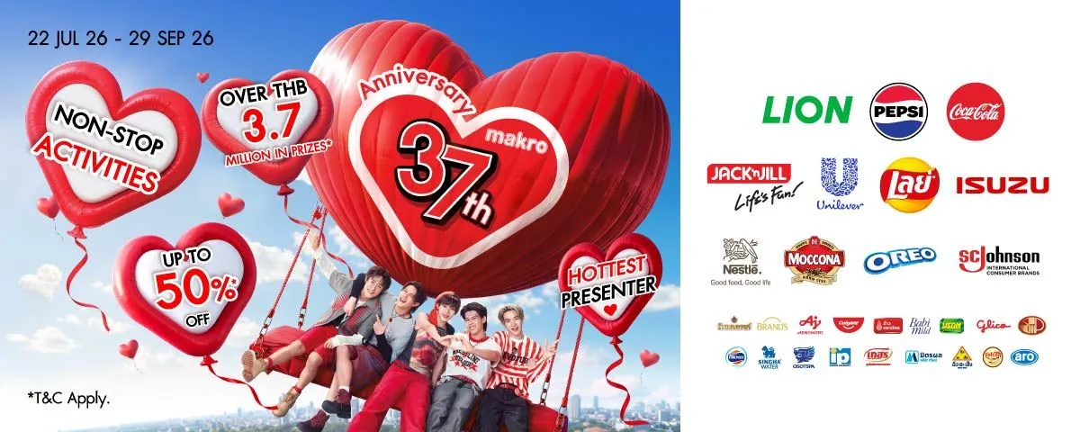 Makro 37th Anniversary | Activity