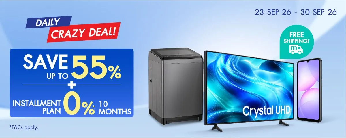 Electronic | Daily Crazy Deal (23 - 30 Sep 26)