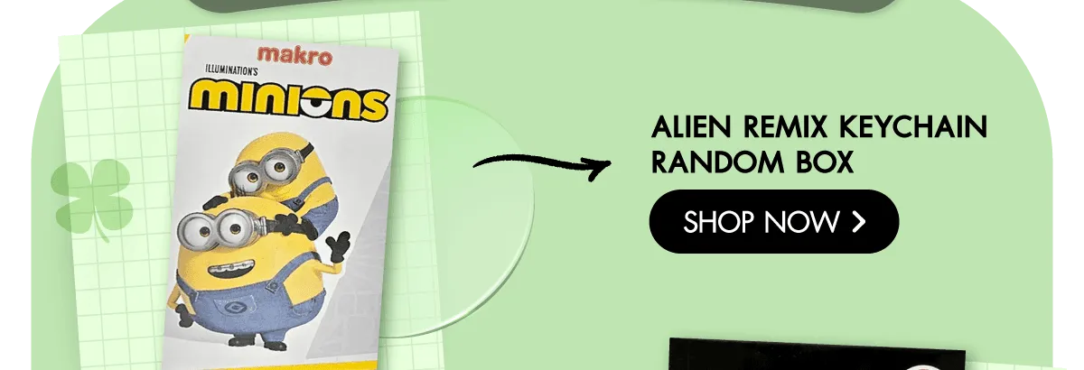 Office | Alien Remix Keychain