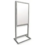 แท่นเสียบและขาตั้งสำหรับป้าย