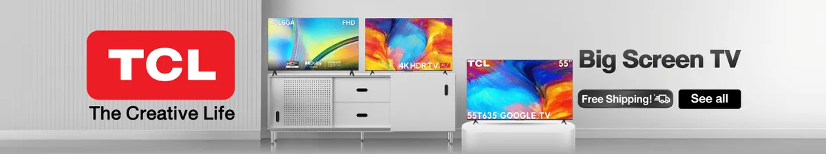 TCL Items Discount Up to 20 Percent