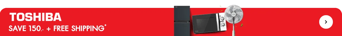 TOSHIBA | Get an extra 150 THB discount (1 - 7 Dec 25)