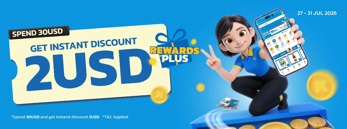 30usd Get 2Dollar (27 – 31 July 2026)