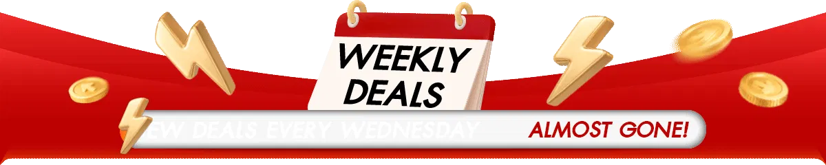 Gold Container Stack - Weekly Deal