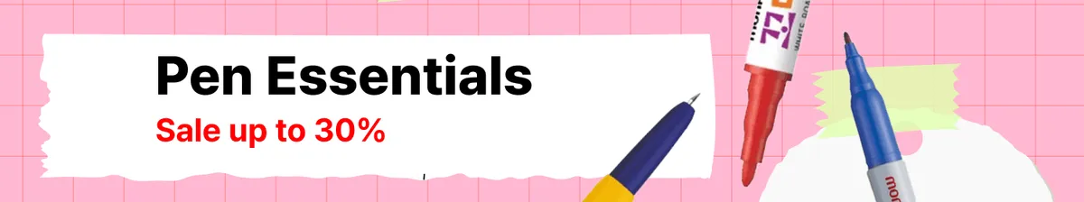 Monami Pen Essentials Sale Up to 30 Percent