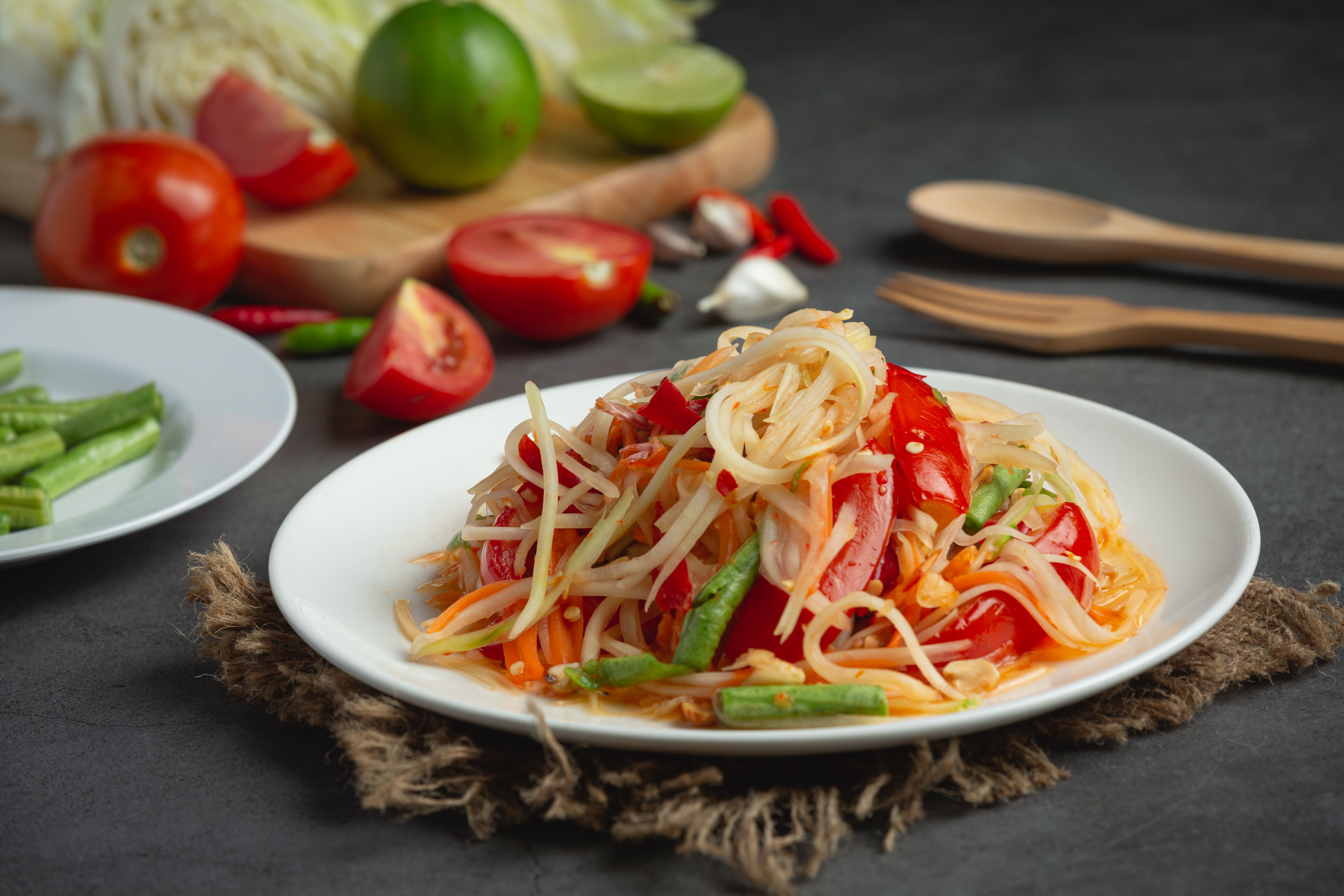 ส้มตำ