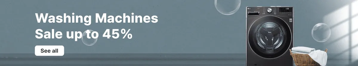 Washing Machines Sale Up to 45 Percent