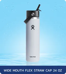 Hydro Flask | Wide Mouth with Flex Straw